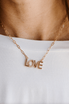 Dainty Love Box Necklace - Gold - Mainstream Boutique