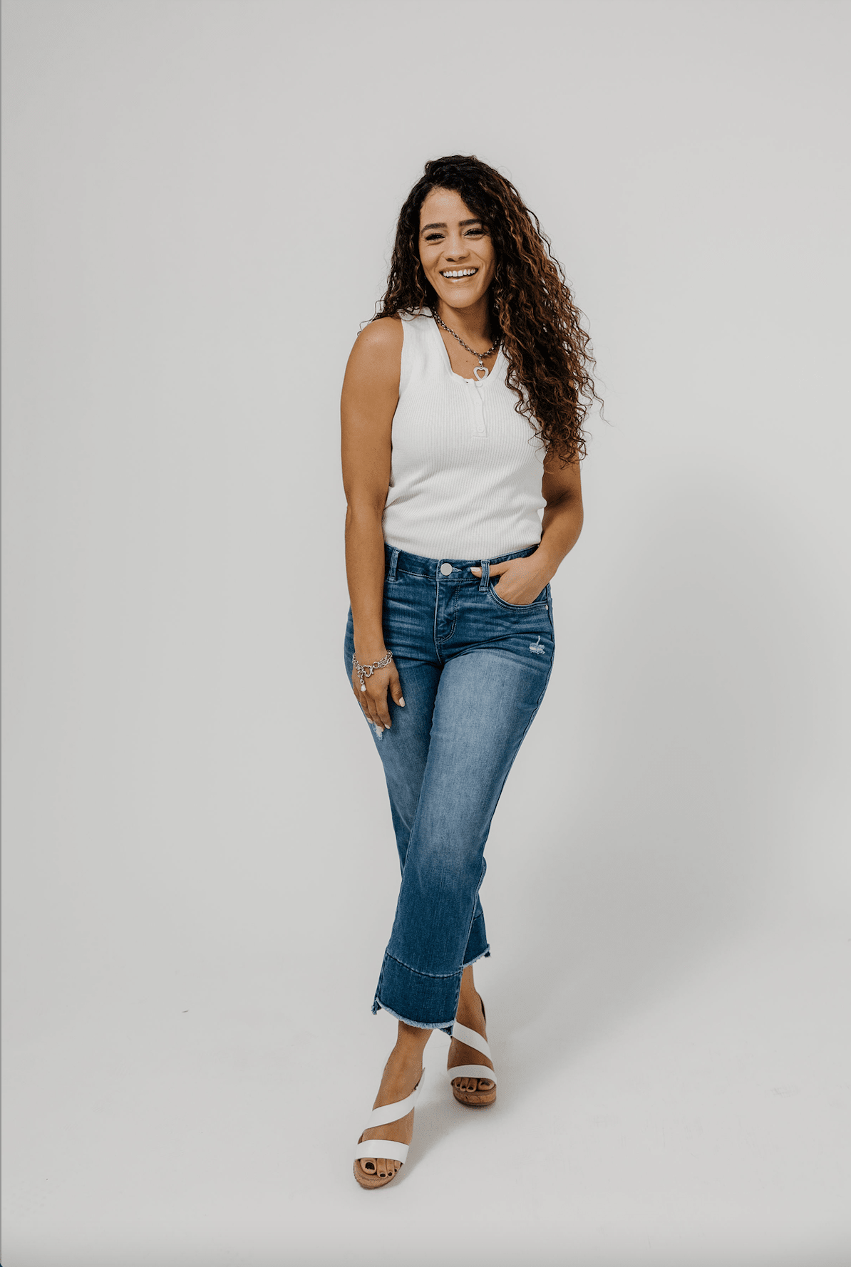 Kick Flare With Frayed Hem - Mainstream Boutique