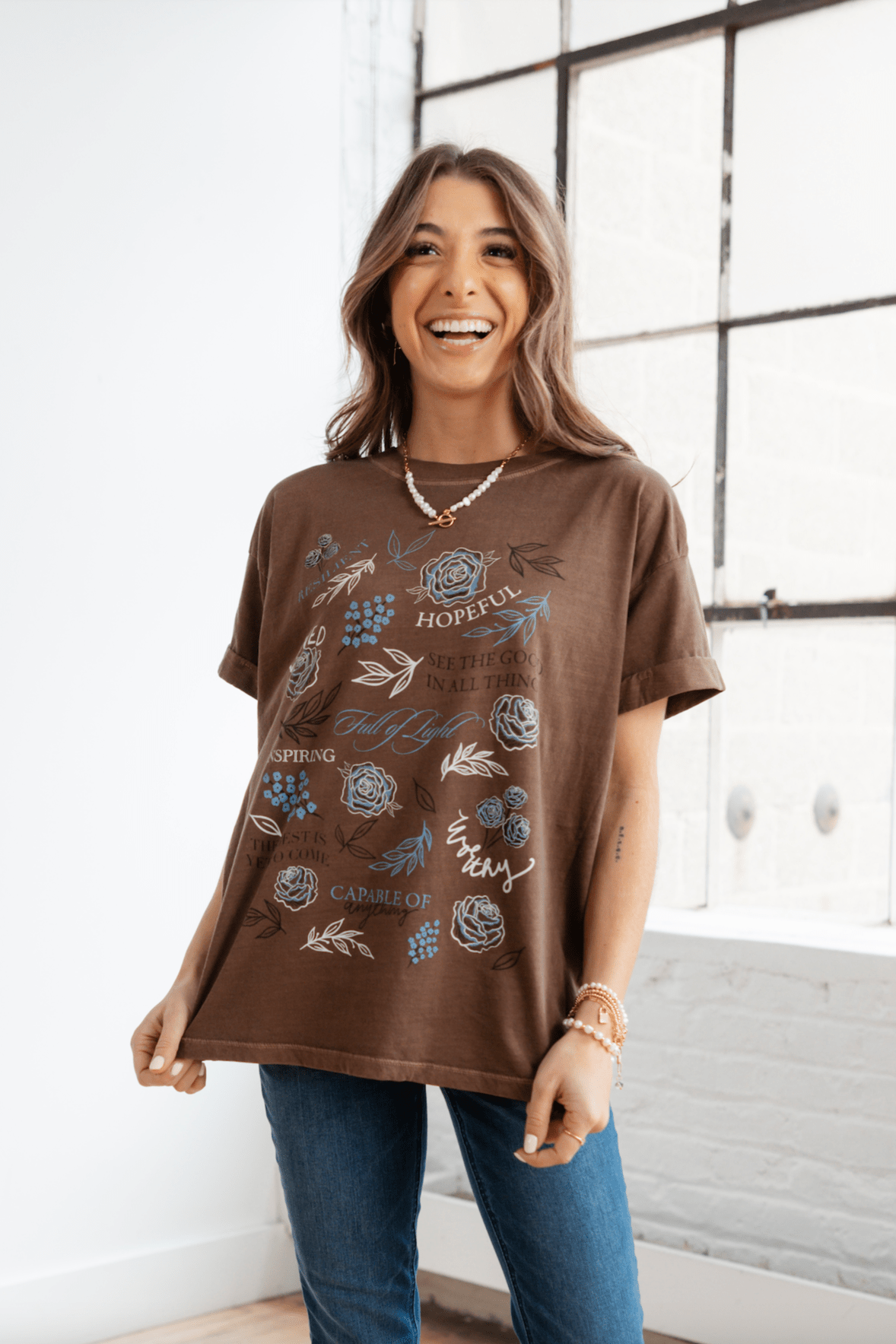Inspiring Graphic Tee - Mainstream Boutique