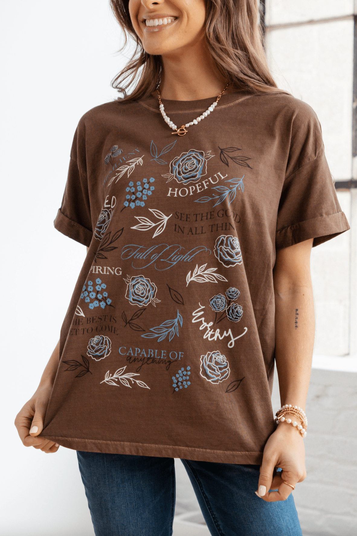 Inspiring Graphic Tee - Mainstream Boutique
