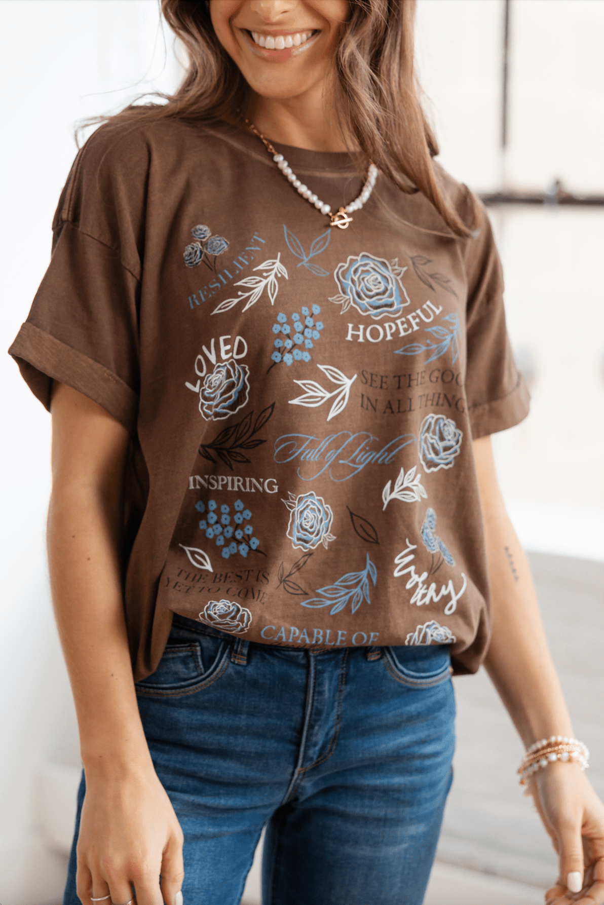 Inspiring Graphic Tee - Mainstream Boutique