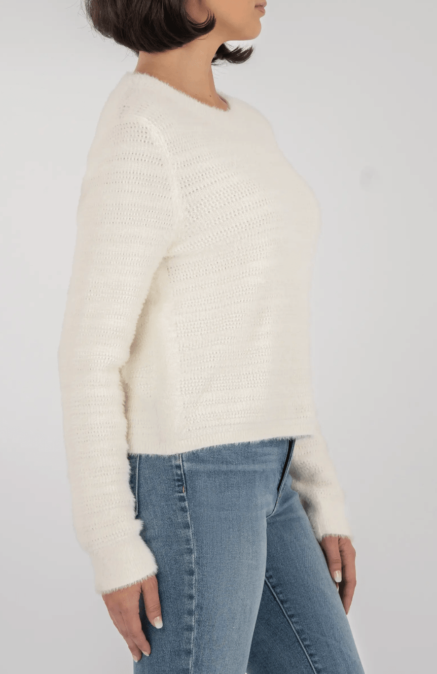 Maxine Scoop Neck Long Sleeve Sweater - Mainstream Boutique