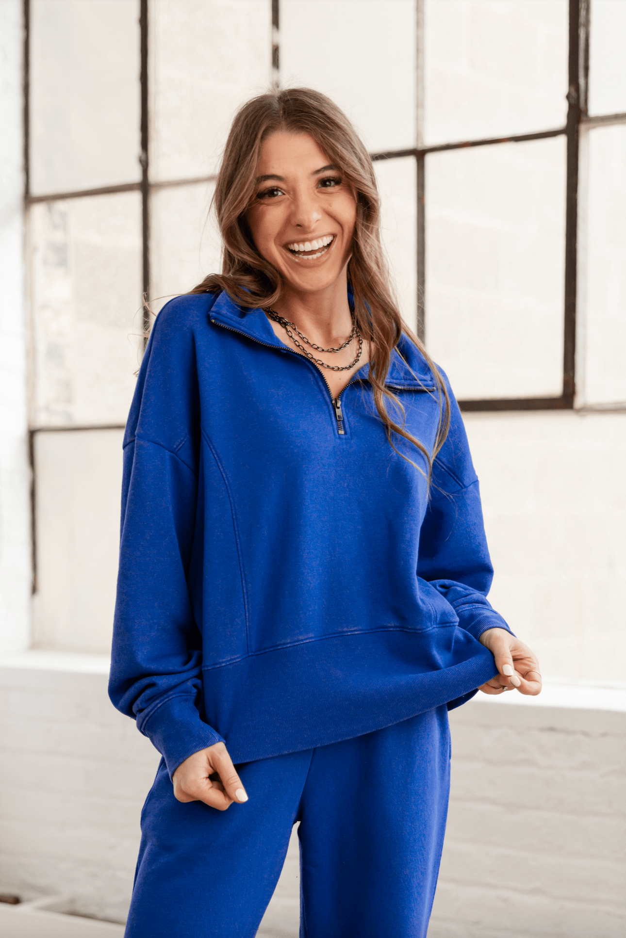 Take It Easy Quarter Zip - 3 Colors - Mainstream Boutique
