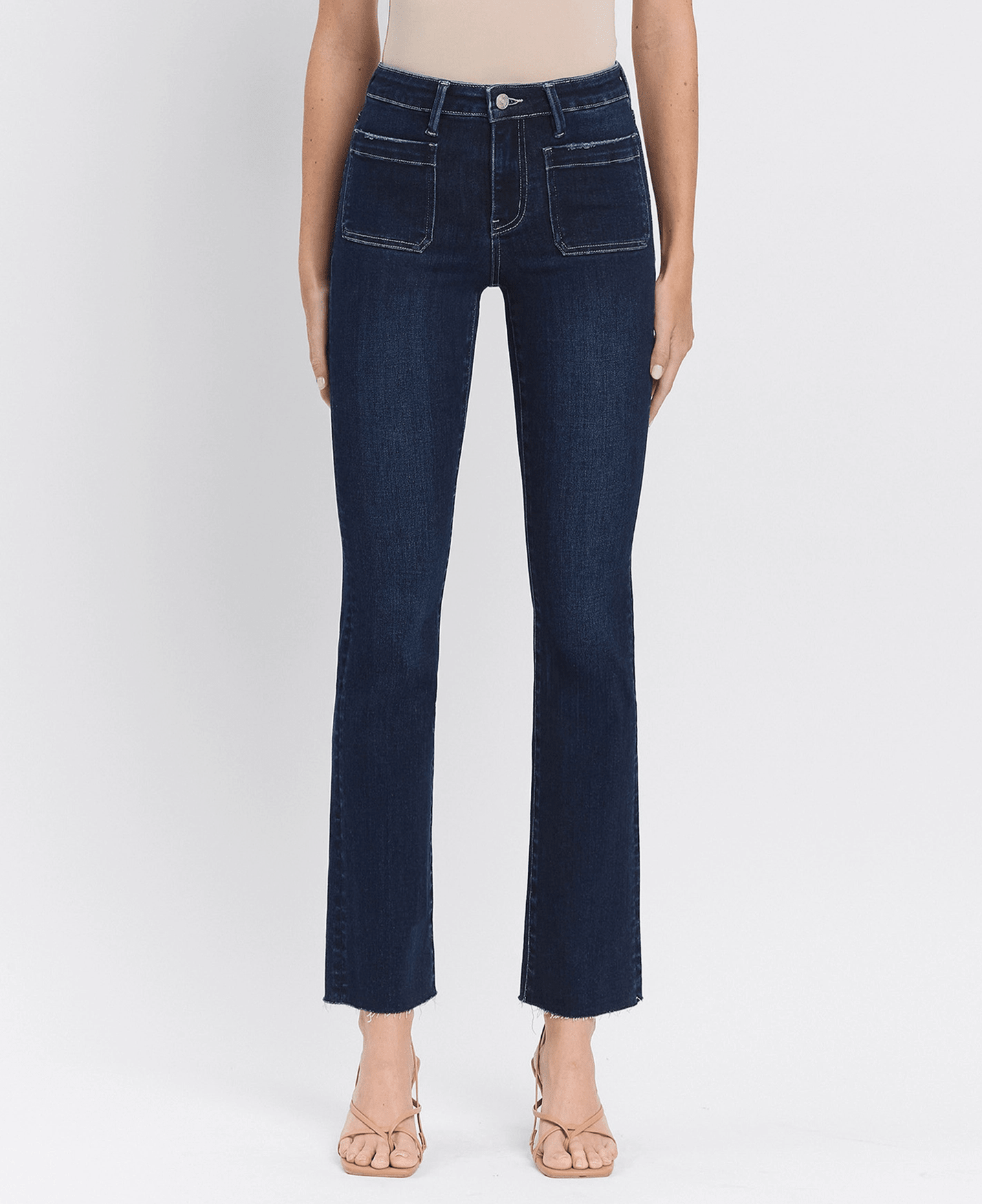 High Rise Mini Bootcut Jeans - Mainstream Boutique