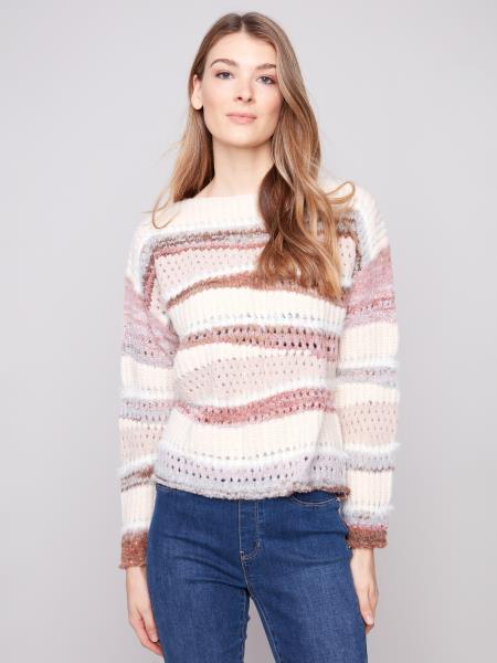 Blush Horizon Sweater - Mainstream Boutique