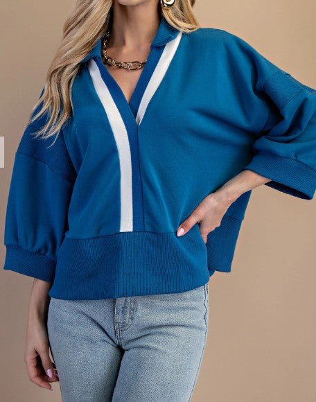Skyline Stripe Sweatshirt - Mainstream Boutique
