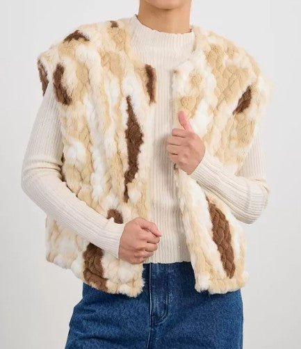 Sierra Luxe Fur Vest - Mainstream Boutique