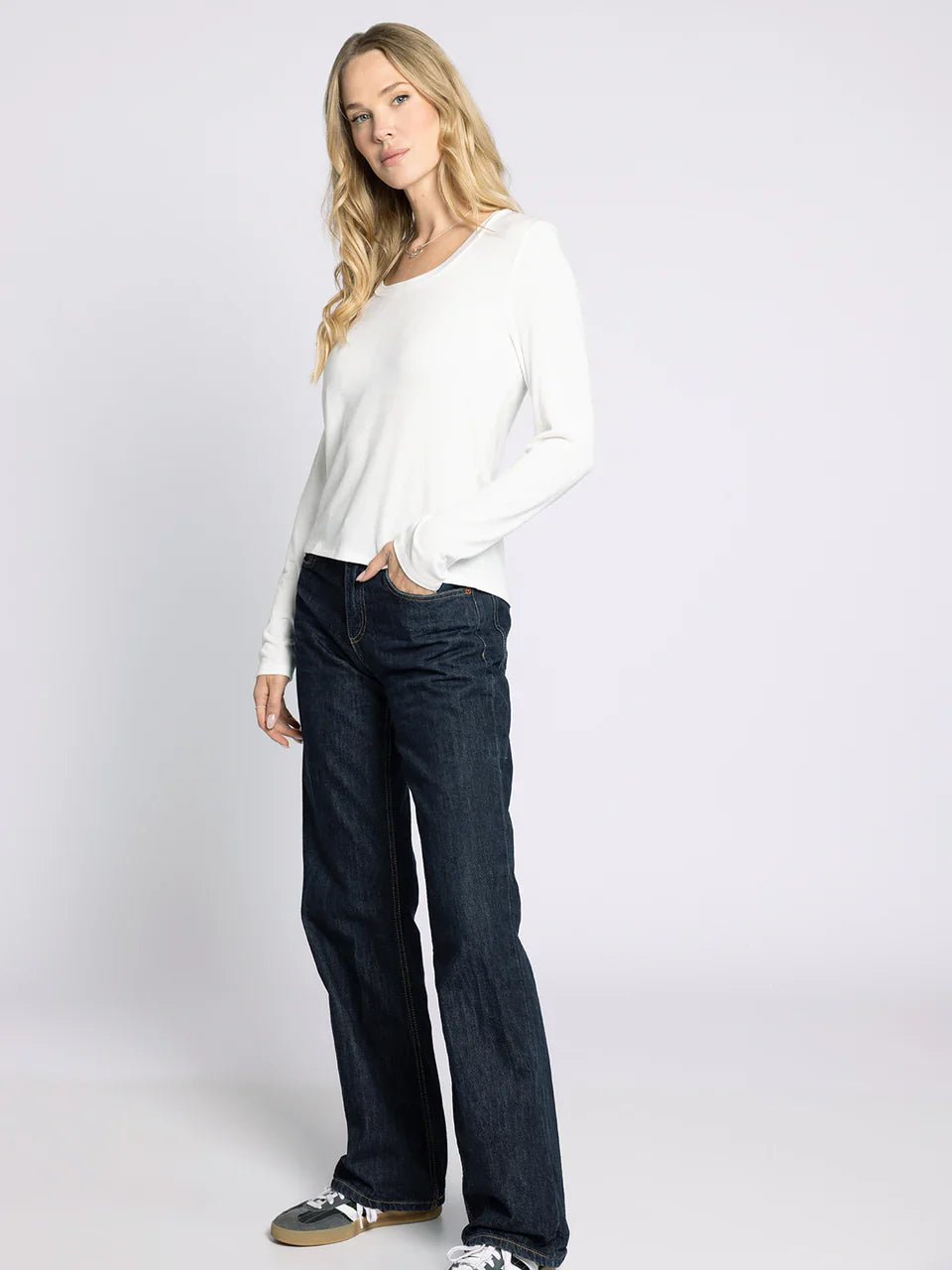 Thread & Supply Lauren Top - White - Mainstream Boutique