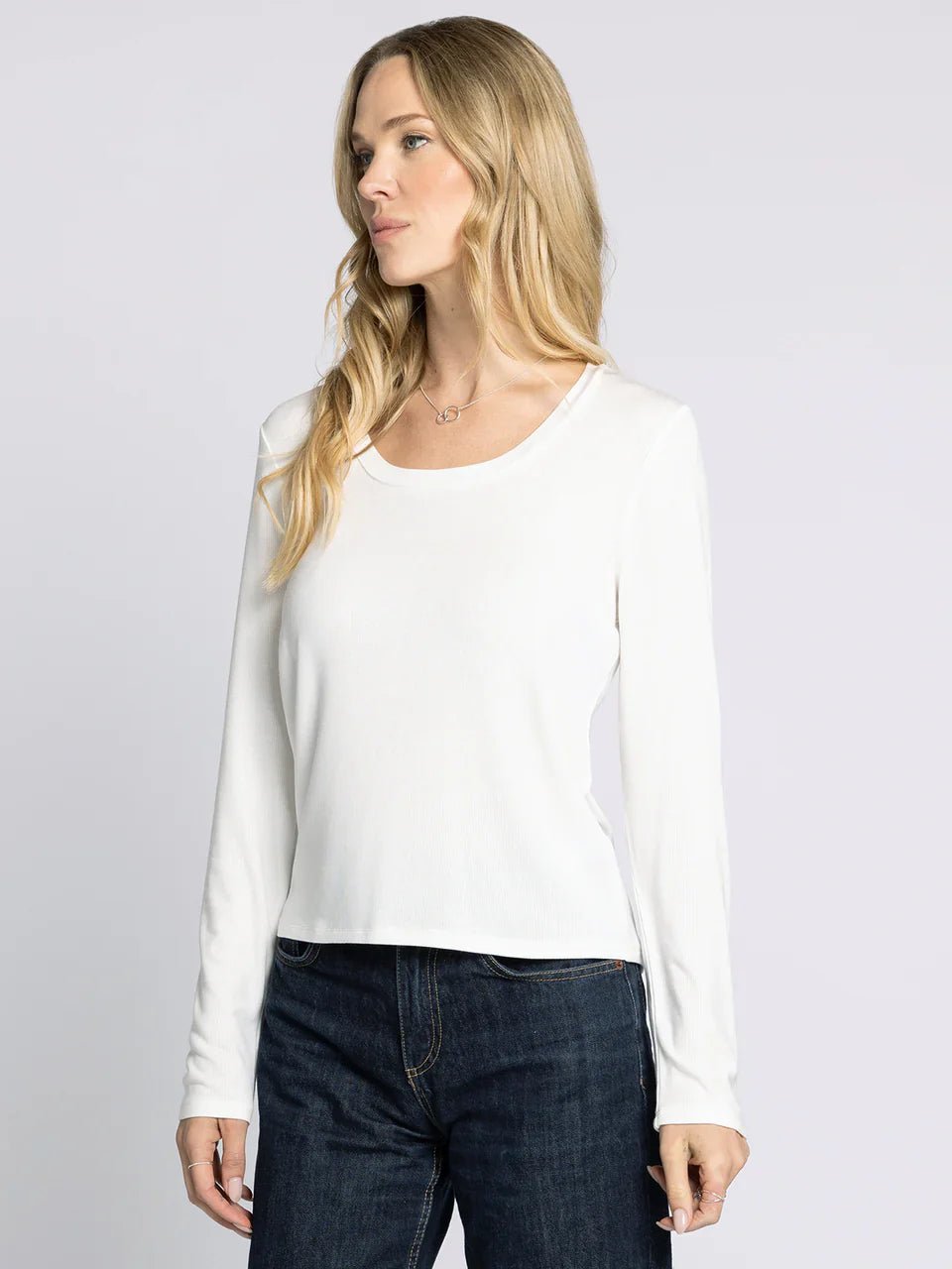 Thread & Supply Lauren Top - White - Mainstream Boutique