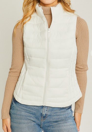 Skyline Packable Puffer Vest” - Mainstream Boutique