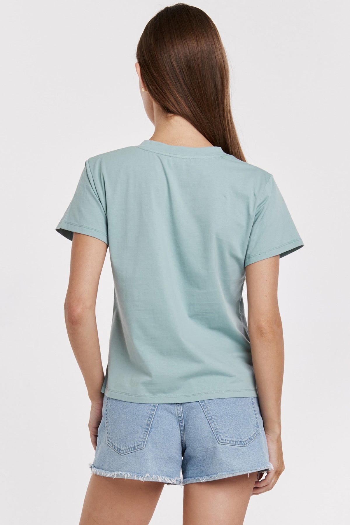 Another Love Amaya Tee - Aquamarine - Mainstream Boutique