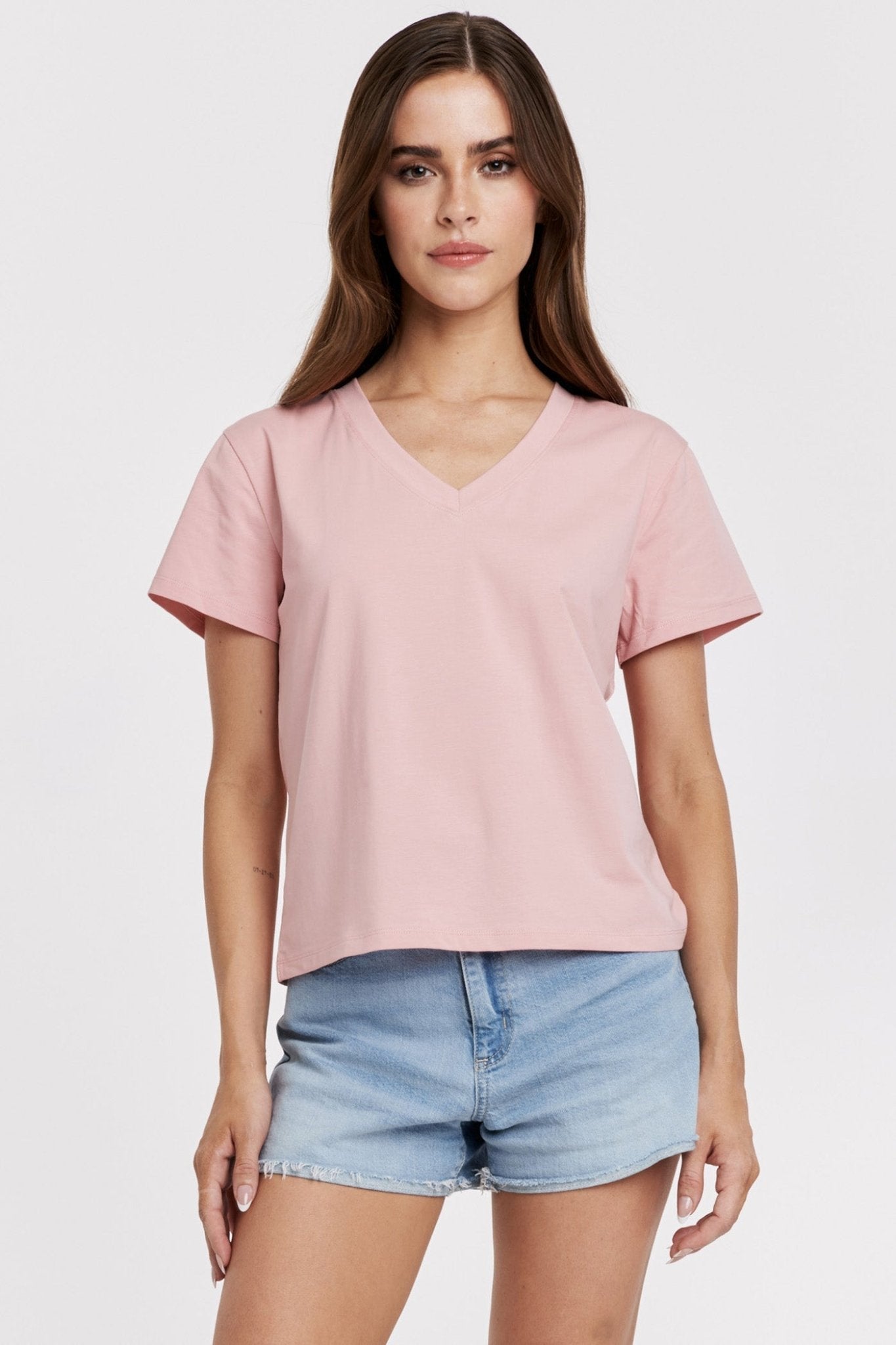 Another Love Amaya Tee - Soft Cherry - Mainstream Boutique
