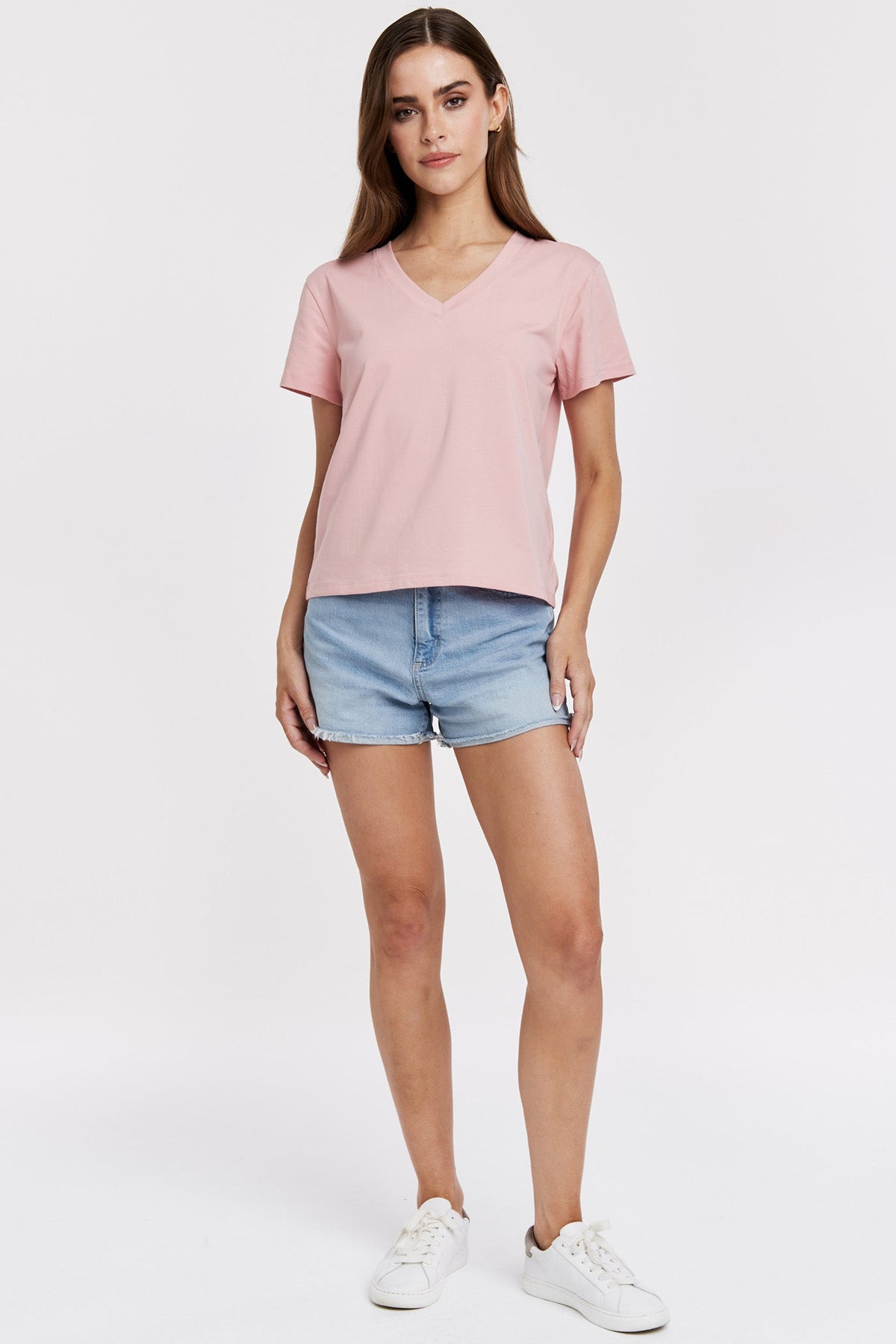 Another Love Amaya Tee - Soft Cherry - Mainstream Boutique