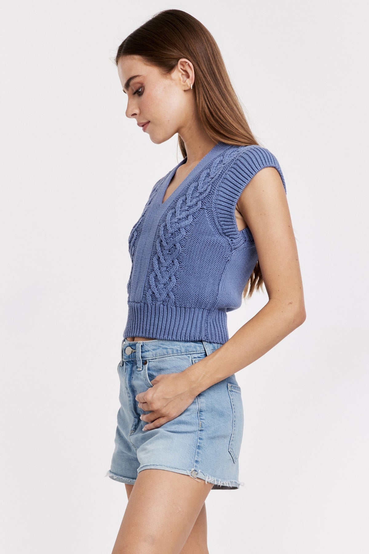 Another Love Emberly Sweater Vest - Mainstream Boutique