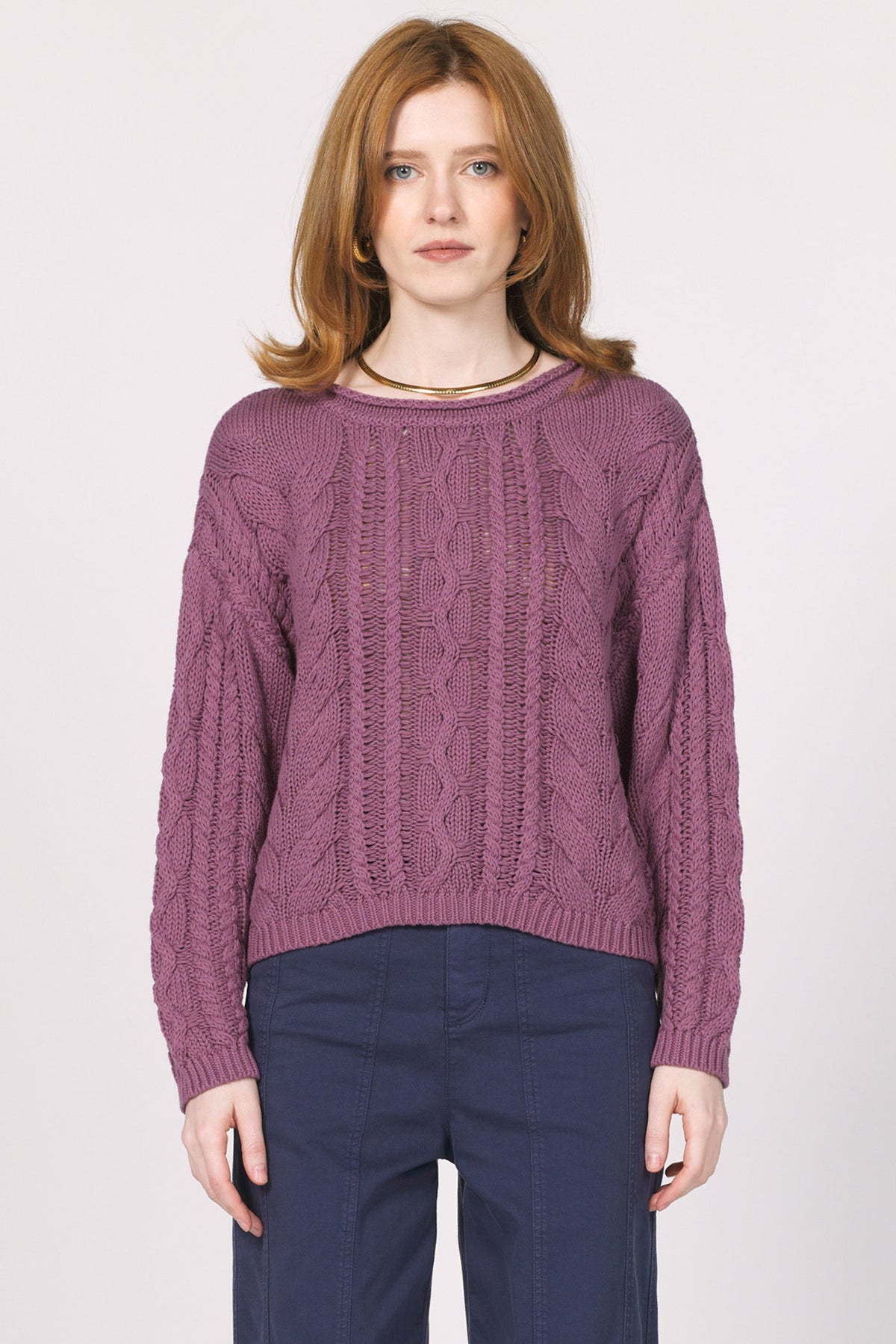 Another Love Niasha Sweater - Orchid Smoke - Mainstream Boutique