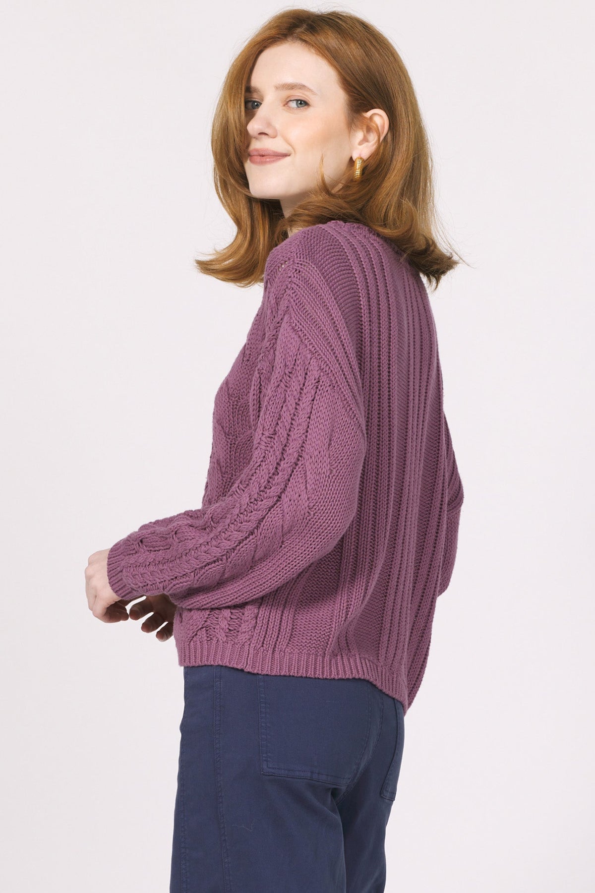 Another Love Niasha Sweater - Orchid Smoke - Mainstream Boutique