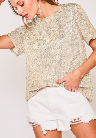 City Sparkle Top - Mainstream Boutique