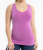V - neck, Scoop Neck Reversible Tank - Mainstream Boutique