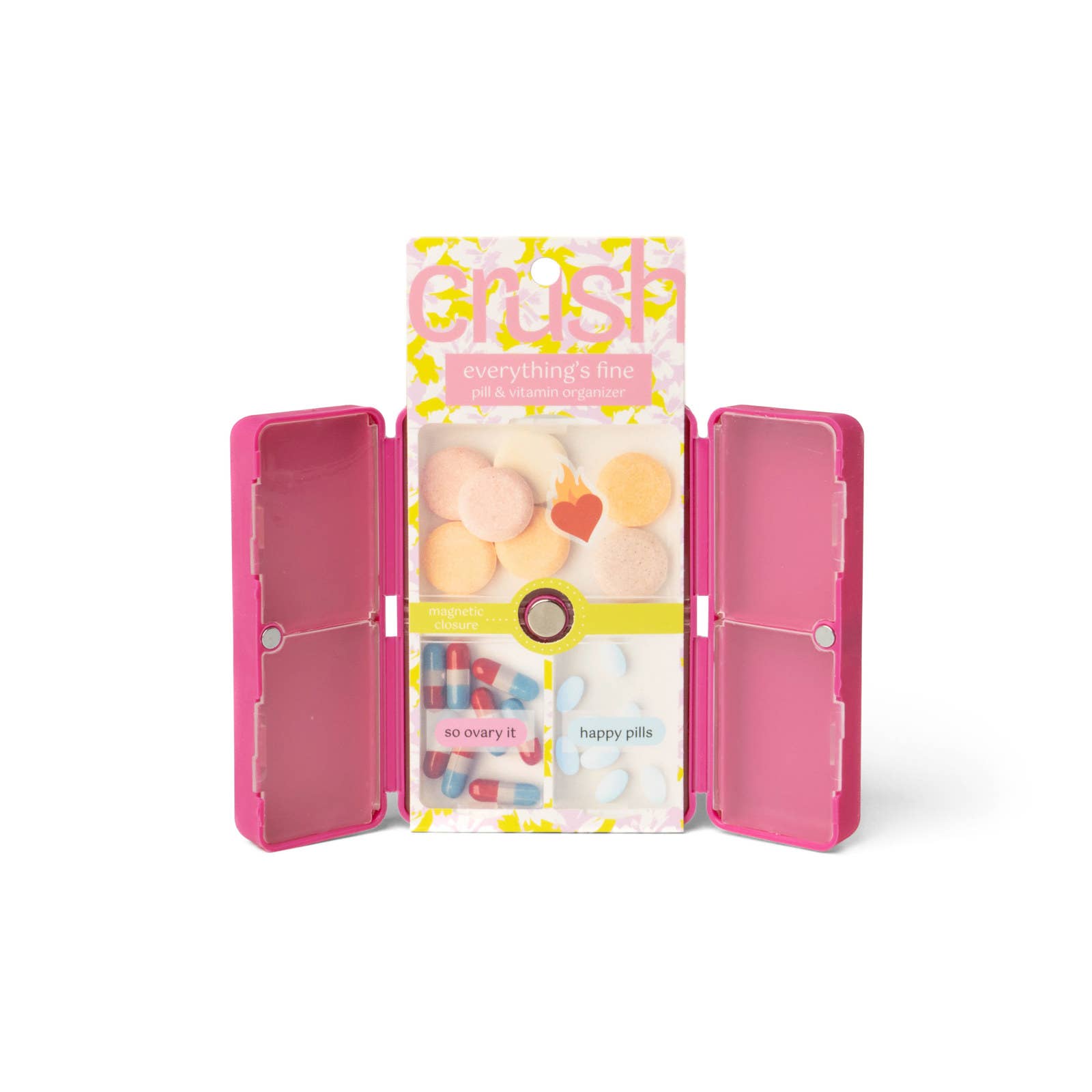 Crush Everything's Fine Pill & Vitamin Case - Mainstream Boutique
