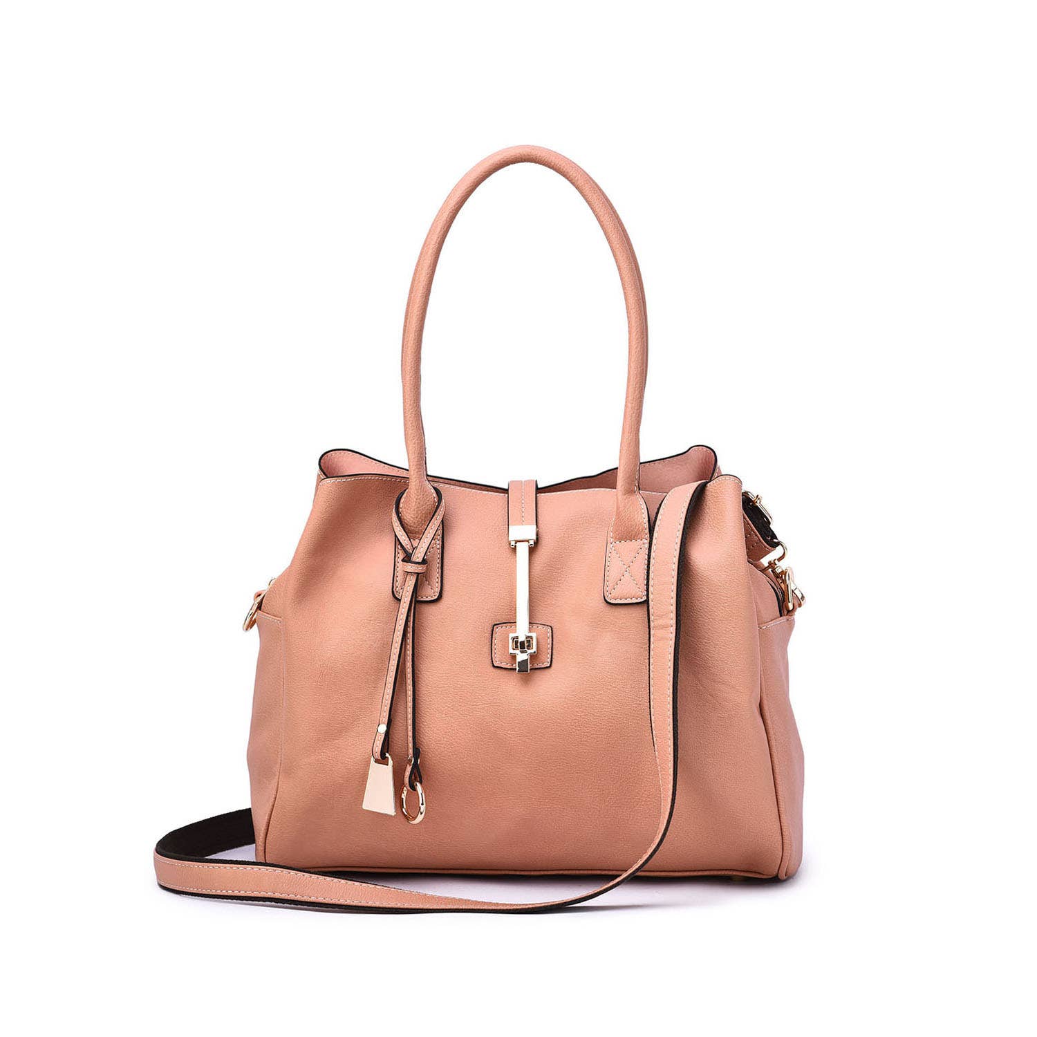 Jasmine Structured 3 - Compartment Satchel - Mainstream Boutique