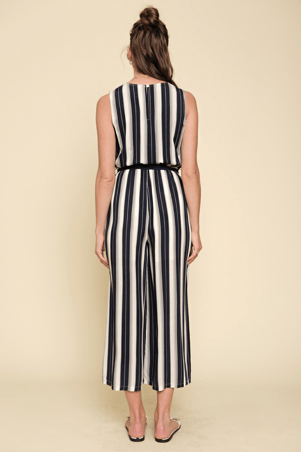 Striped Jumpsuit - Mainstream Boutique