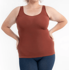 V - neck, Scoop Neck Reversible Tank - Mainstream Boutique