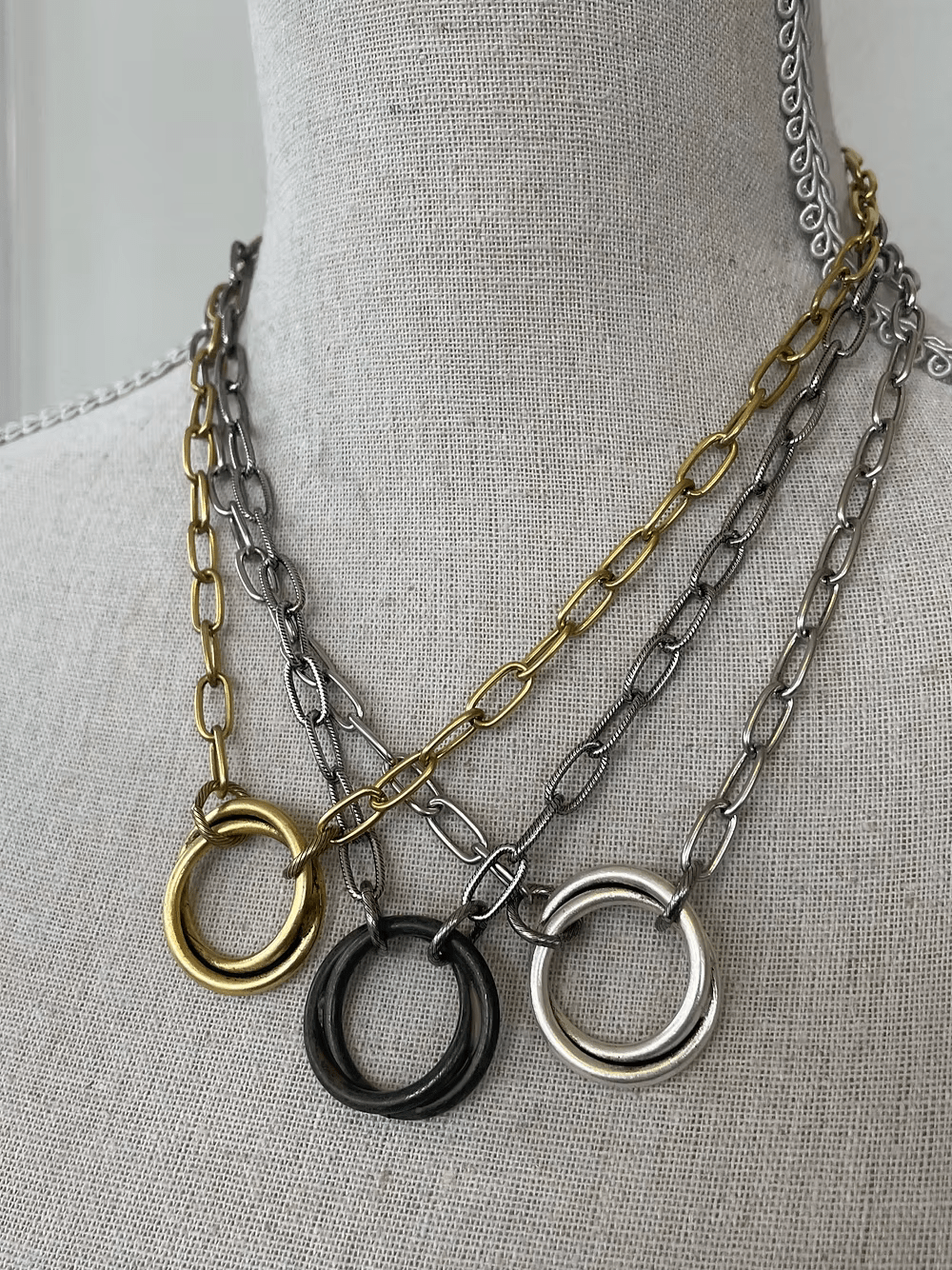 Infinity Ring Necklace - Mainstream Boutique