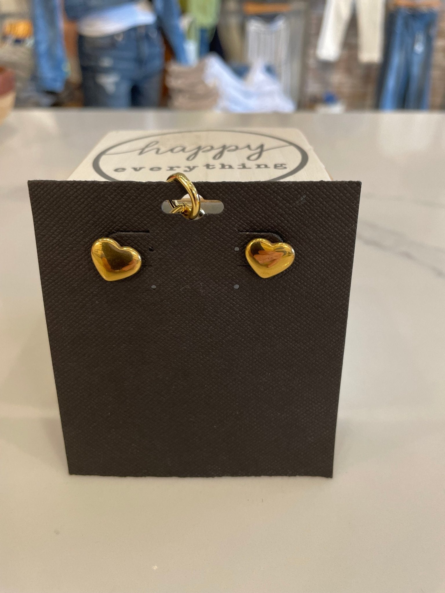Heart Stud Earrings - Mainstream Boutique