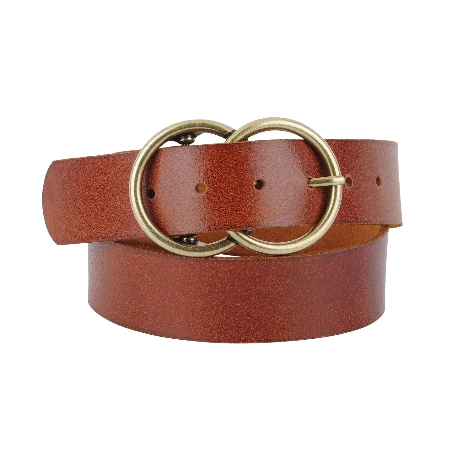 Double Circle Buckle Belt - Mainstream Boutique