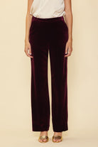 Velvet Straight Fit Pants - Mainstream Boutique