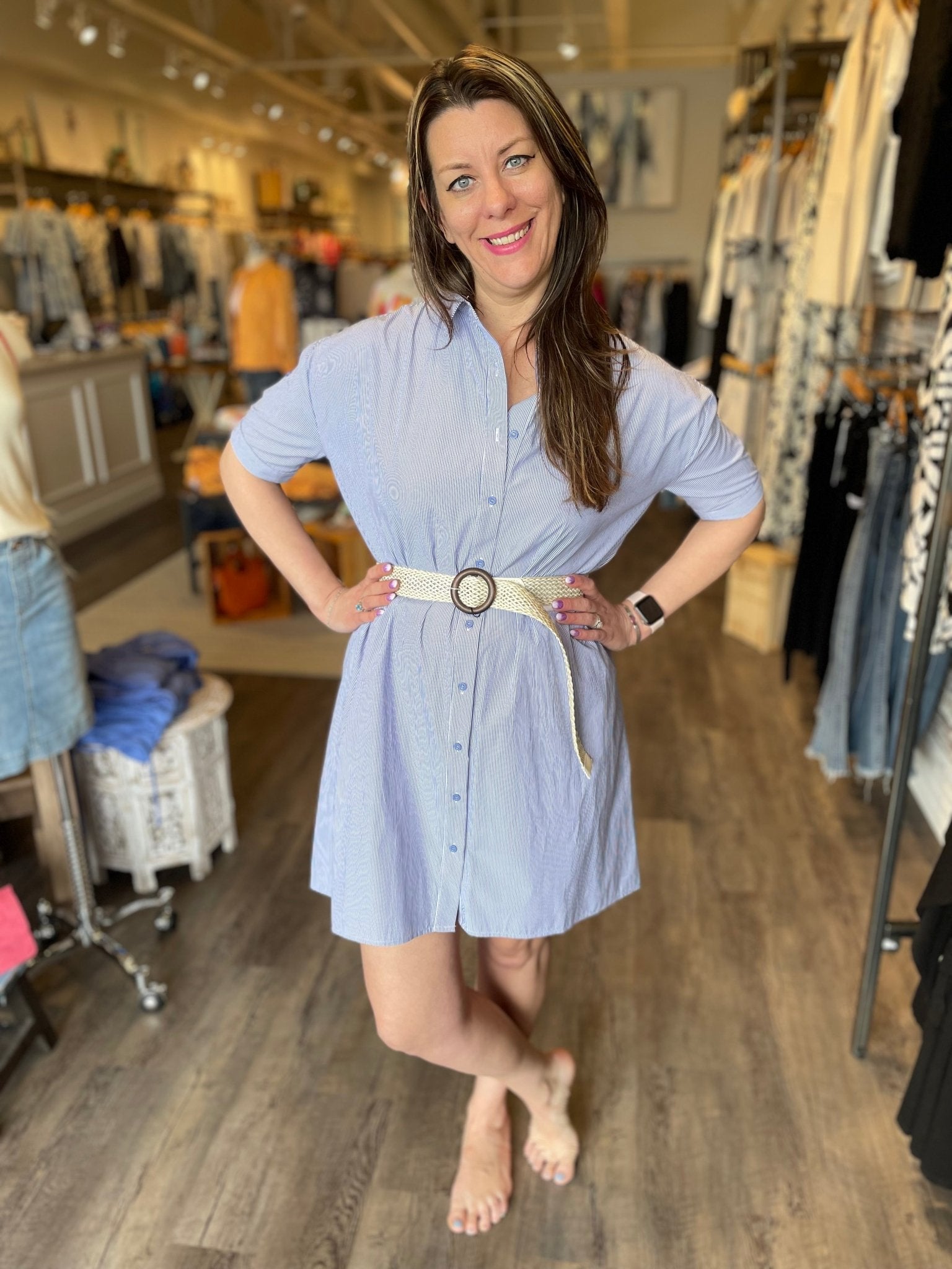 Shirt Dress - Mainstream Boutique