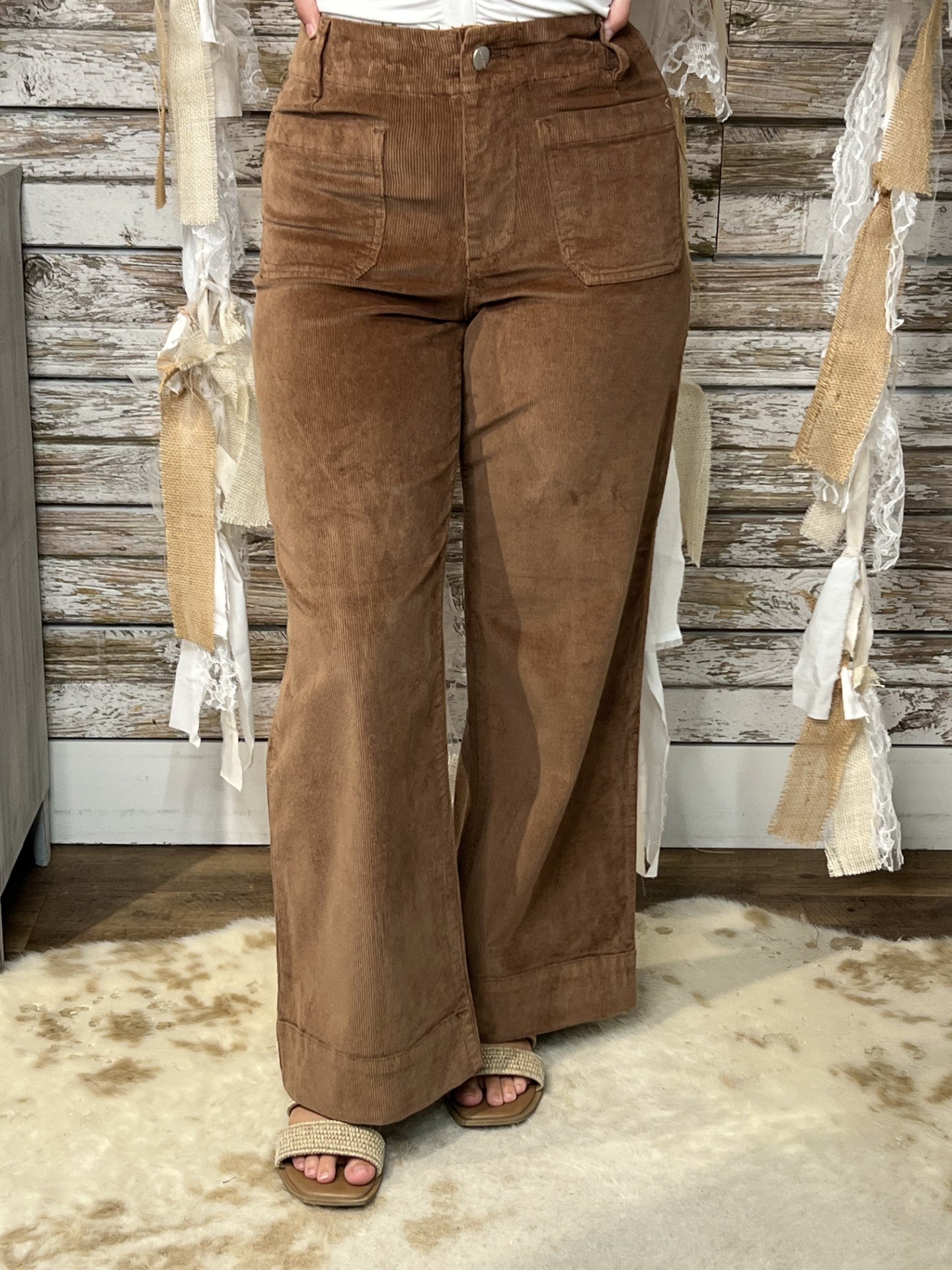 Colette Corduroy Wide Legs - Mainstream Boutique