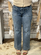 Lola Colette Morning Light High Rise Wide Leg Denim - Mainstream Boutique