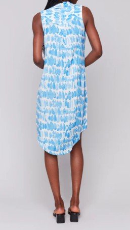 Ocean Splash Shirt Dress - Mainstream Boutique