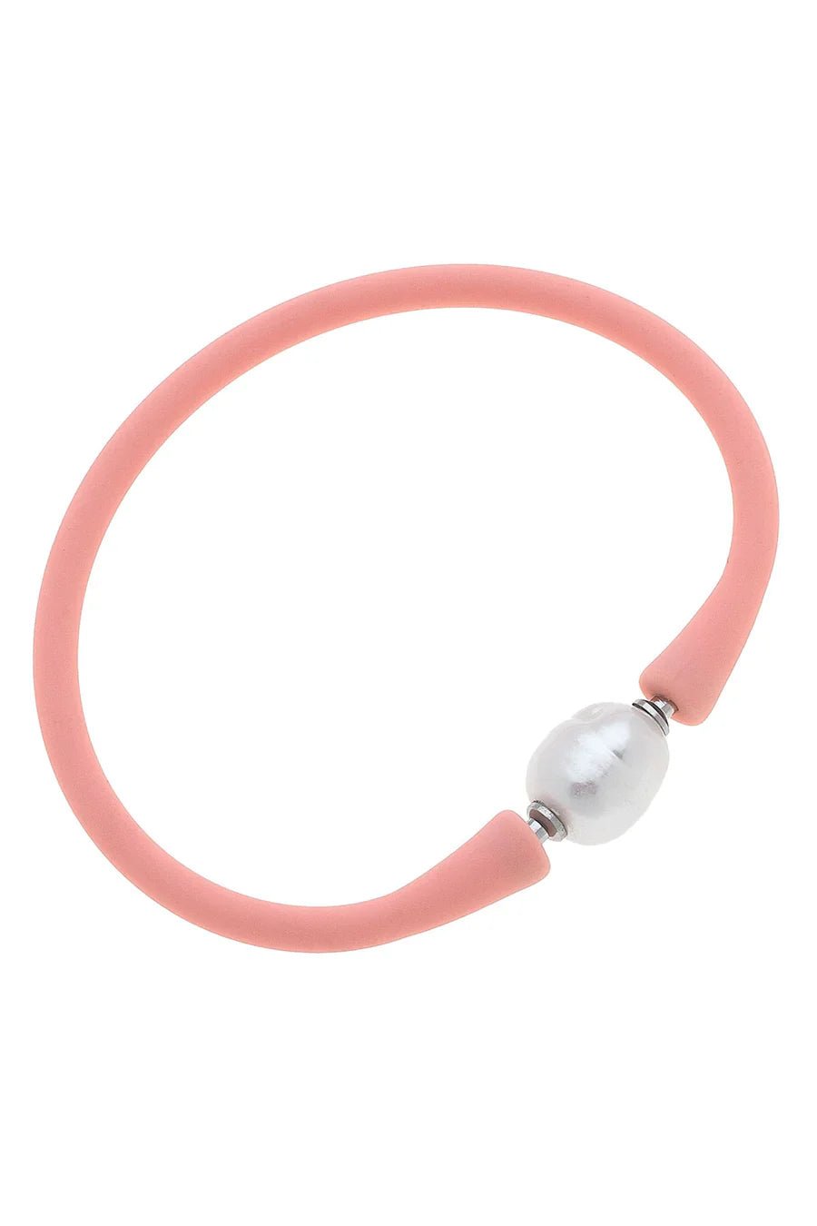 Bali Freshwater Pearl Silicone Bracelet - Mainstream Boutique