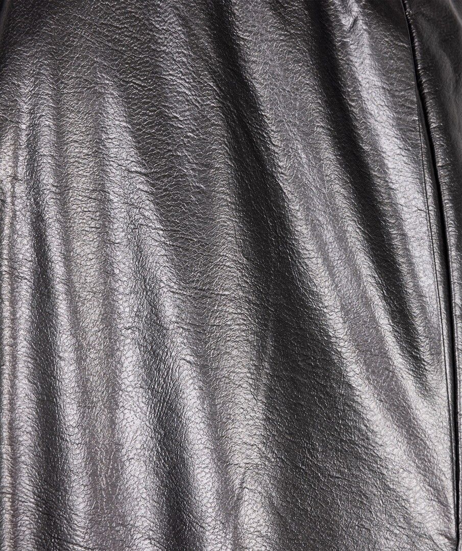 Skirt Long Metallic PU - Mainstream Boutique