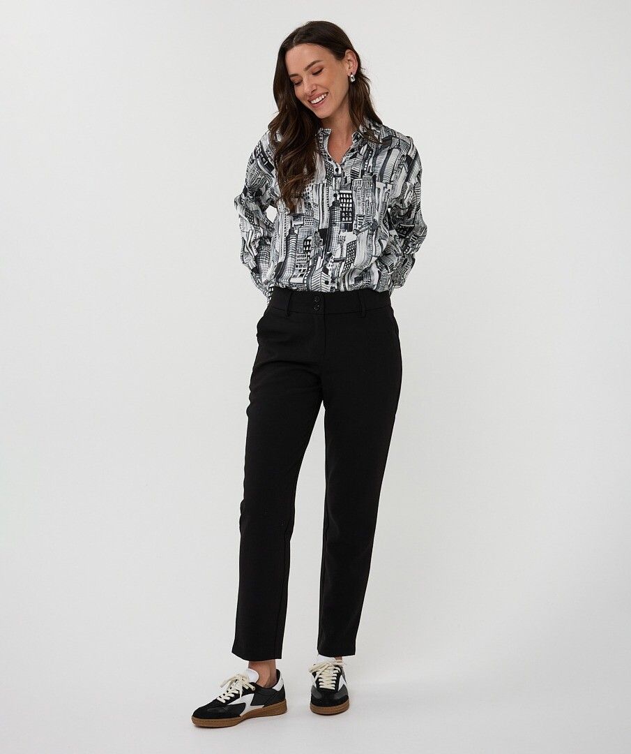 Blouse City Print - Mainstream Boutique