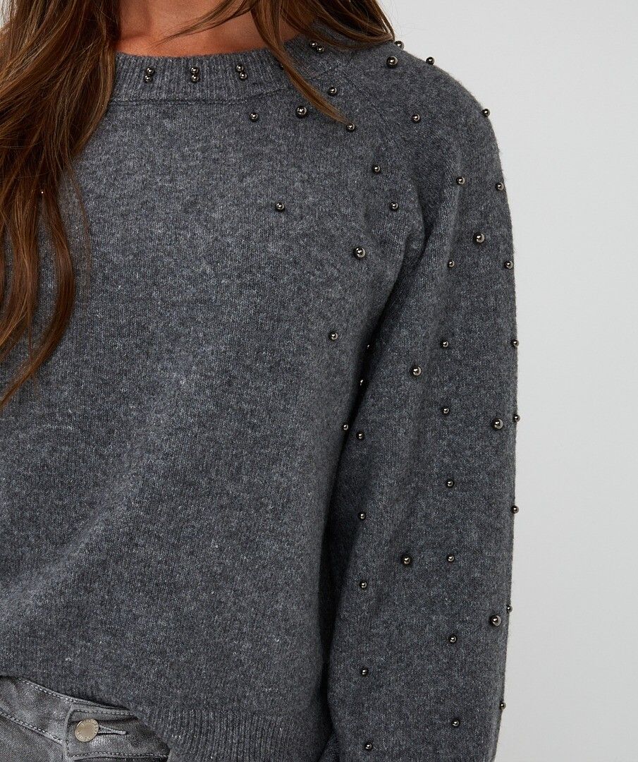 Sweater Raglan Pearls - Mainstream Boutique