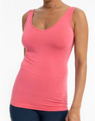 V - neck, Scoop Neck Reversible Tank - Mainstream Boutique