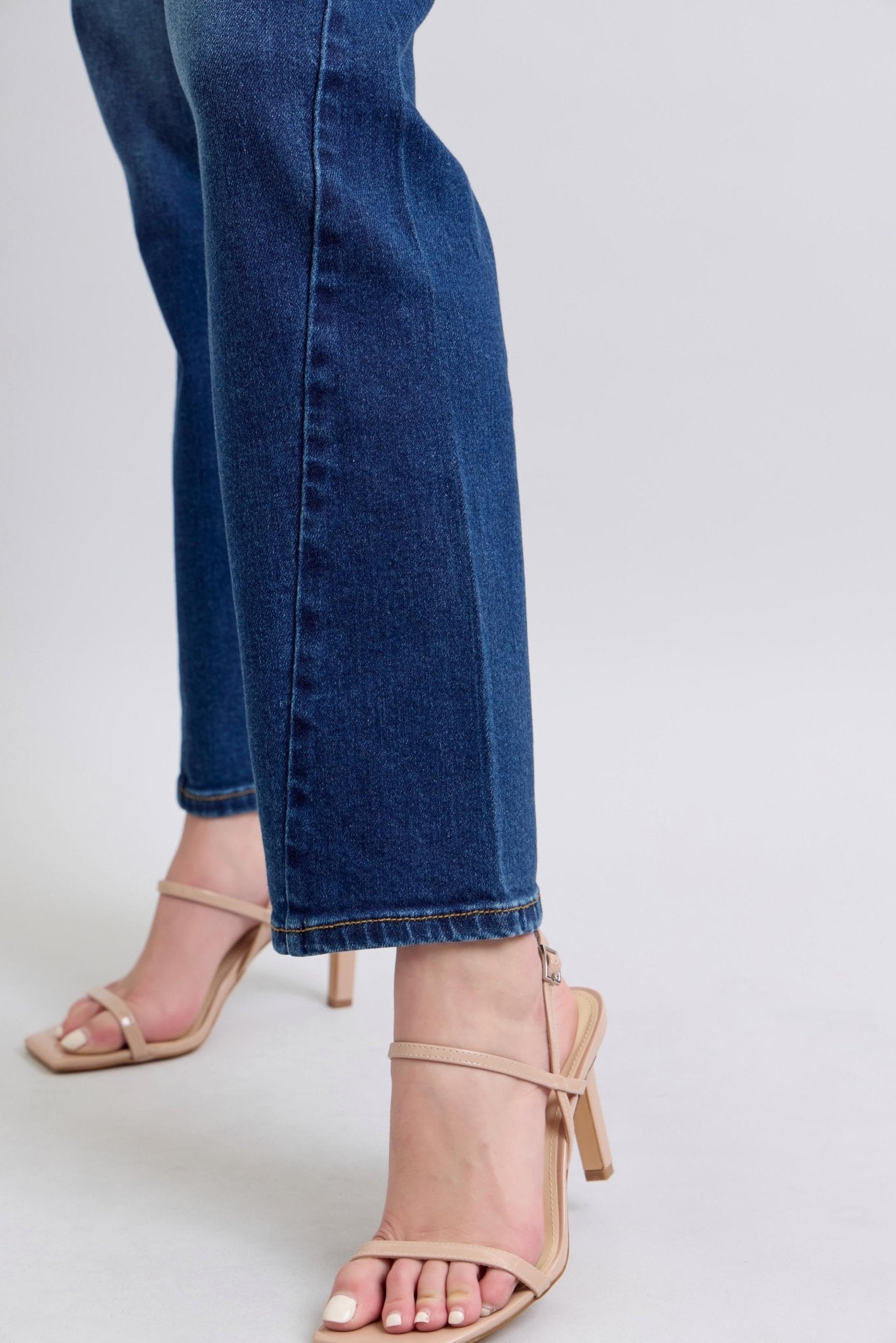 Straight Leg Jean With Side Detail - Mainstream Boutique