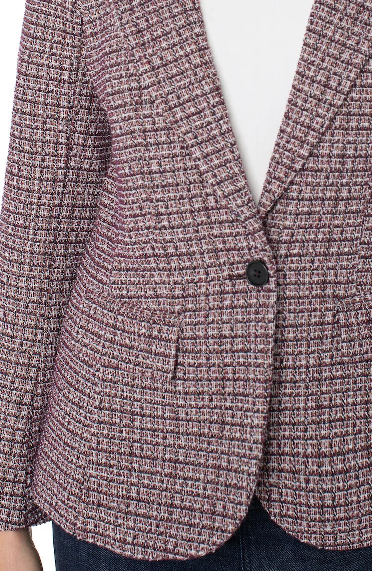 Liverpool Boyfriend Blazer With Removable Hood - Mainstream Boutique