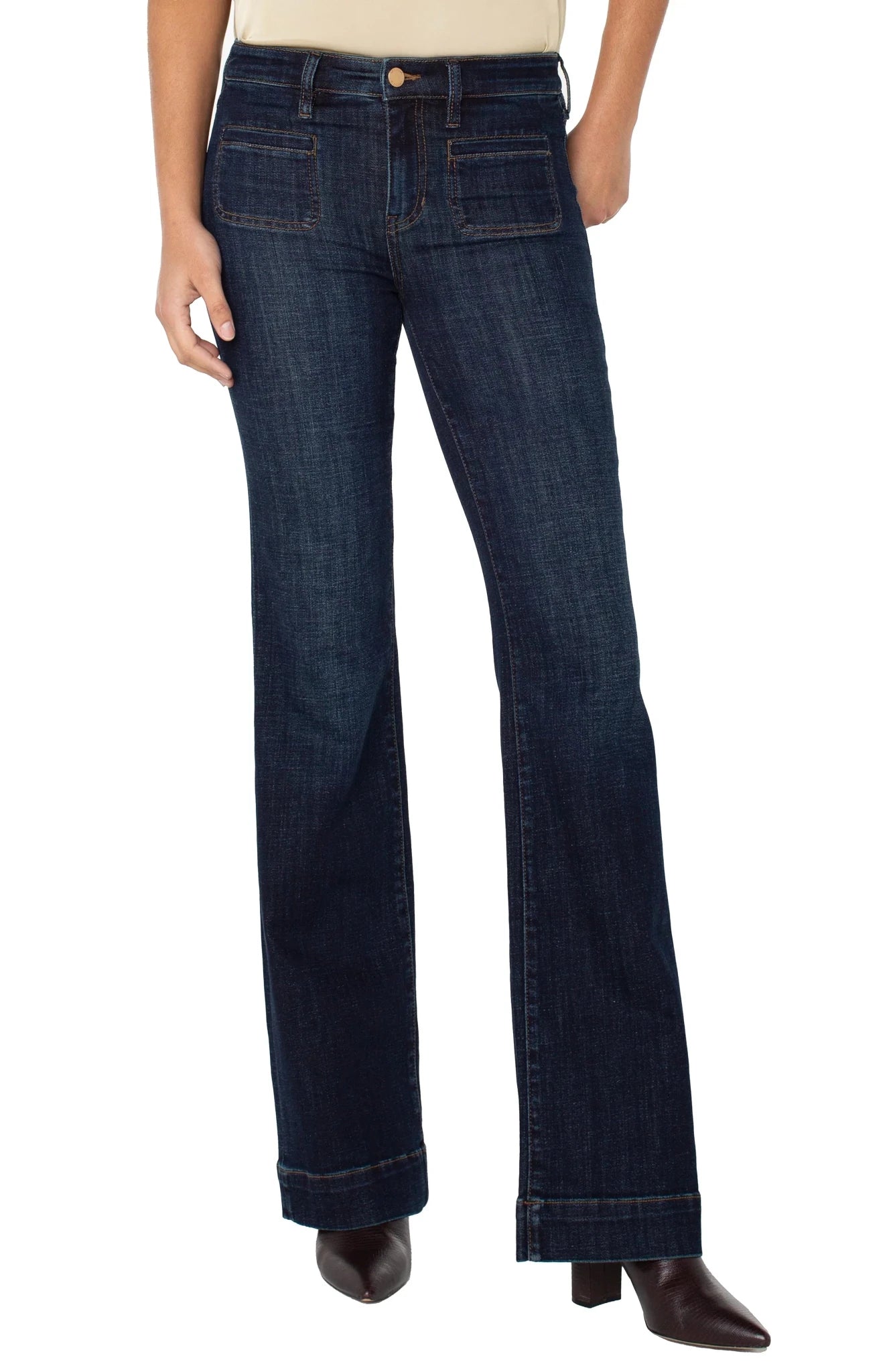Liverpool Lucy Bootcut Jeans With Vintage Cut - Mainstream Boutique