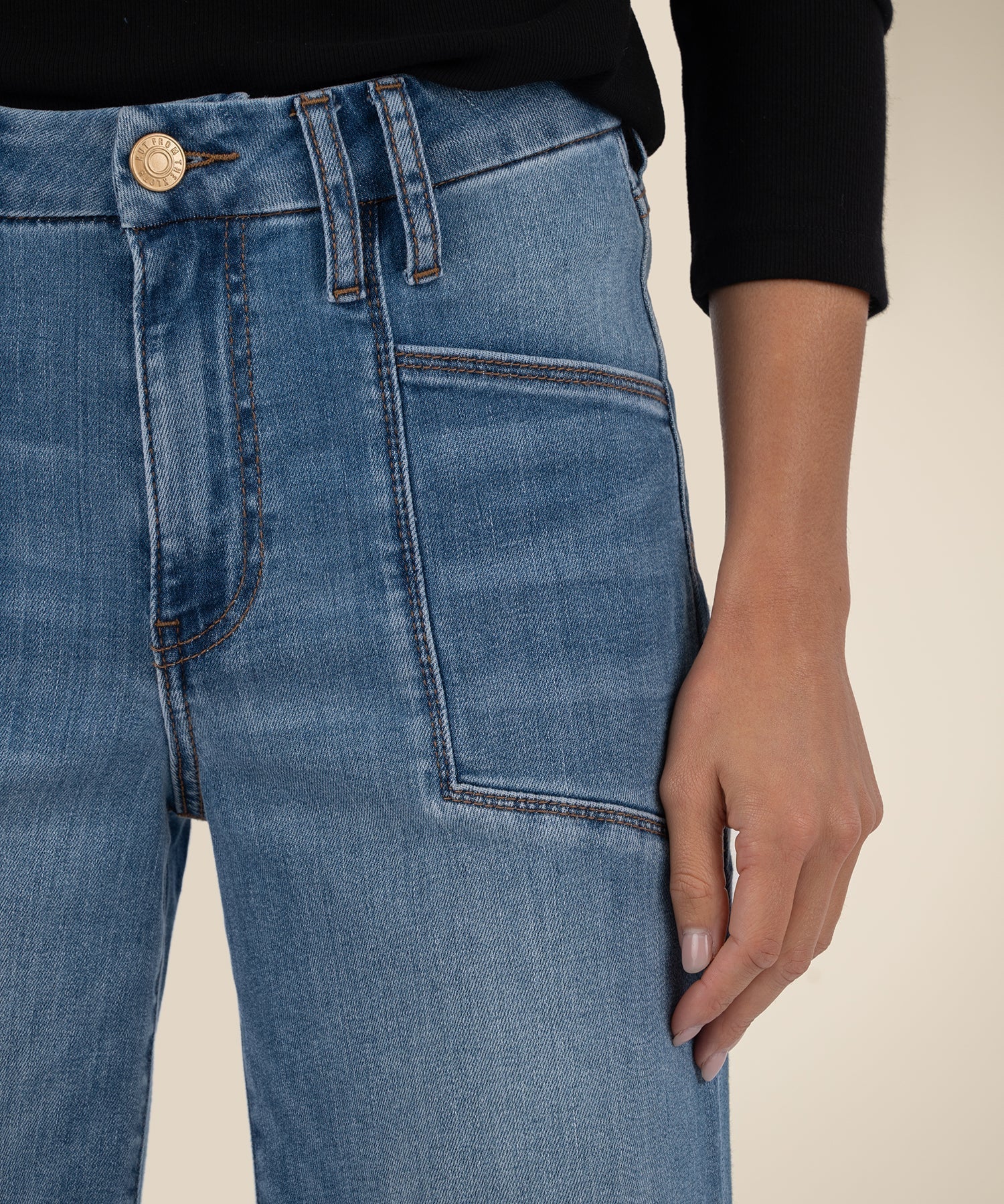 Meg High Rise Wide Leg - Mainstream Boutique