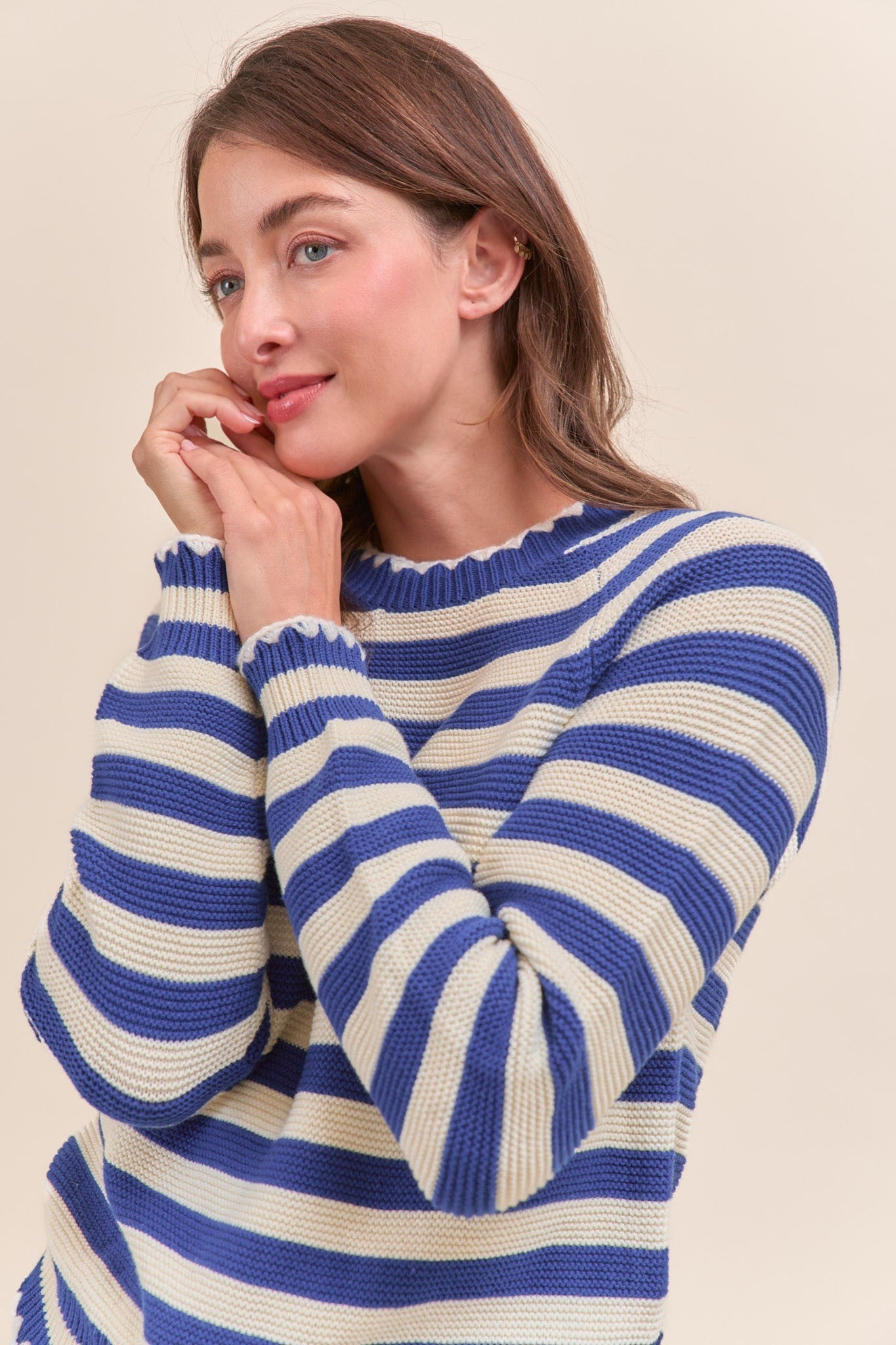 Striped Sweater - Mainstream Boutique