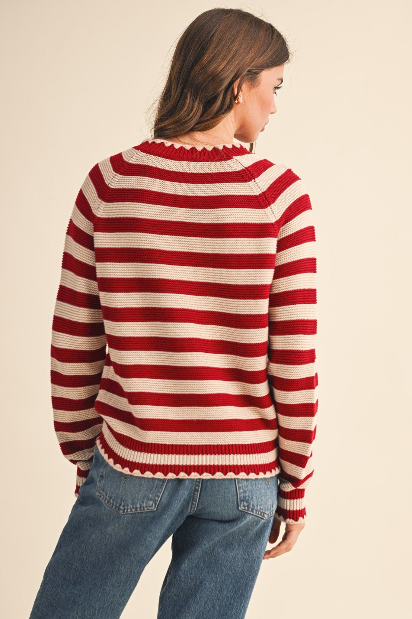 Striped Sweater - Mainstream Boutique