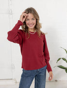 Mac And Me Gathered Shoulder Top - Mainstream Boutique