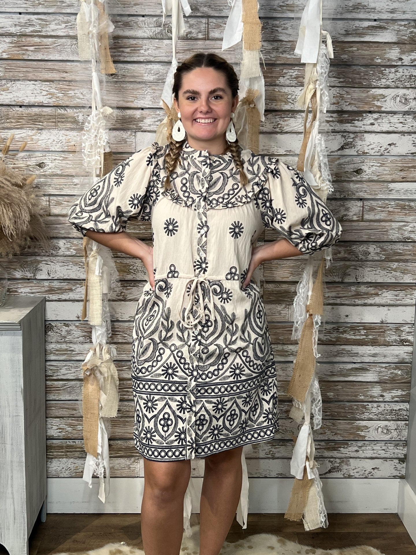 Midnight Meadow Dress - Mainstream Boutique