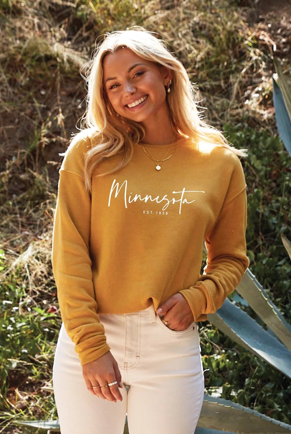 Minnesota Est.1858 Graphic Sweatshirt - Mainstream Boutique