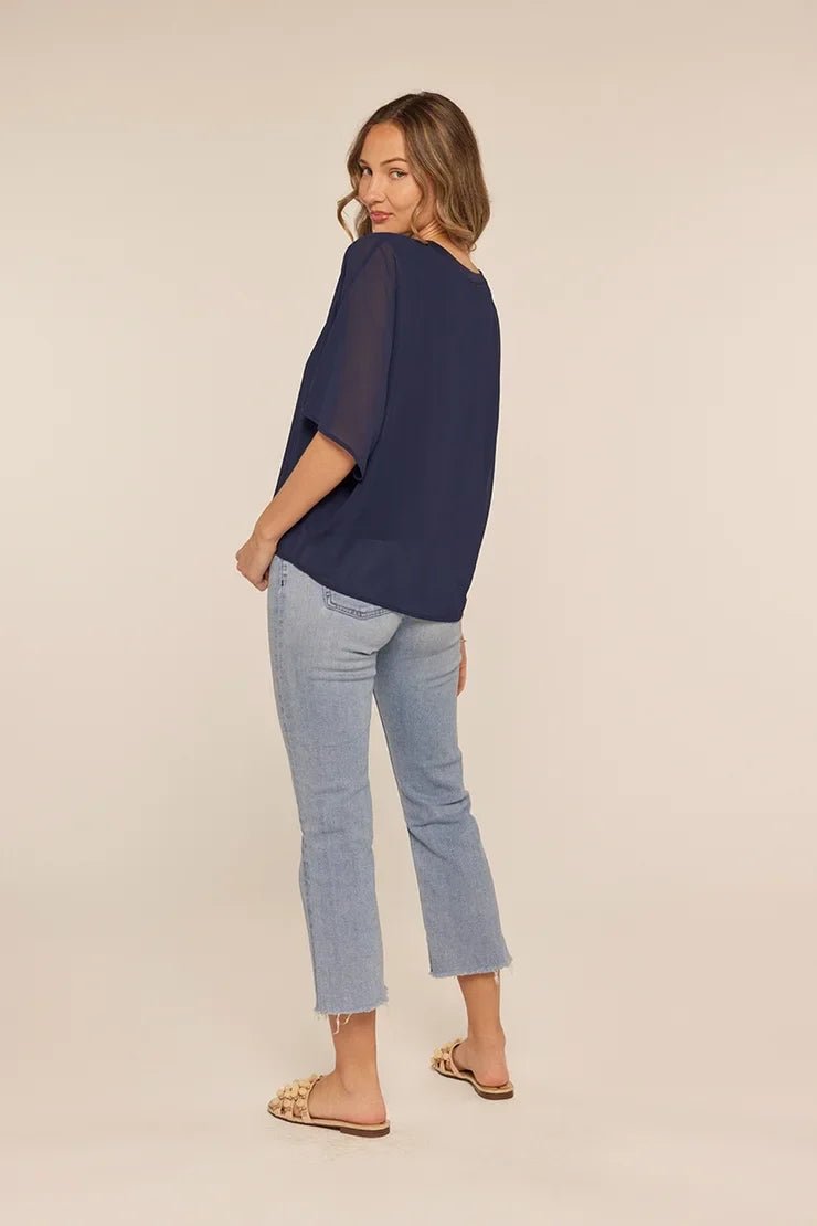 Chiffon Opal Top - Mainstream Boutique