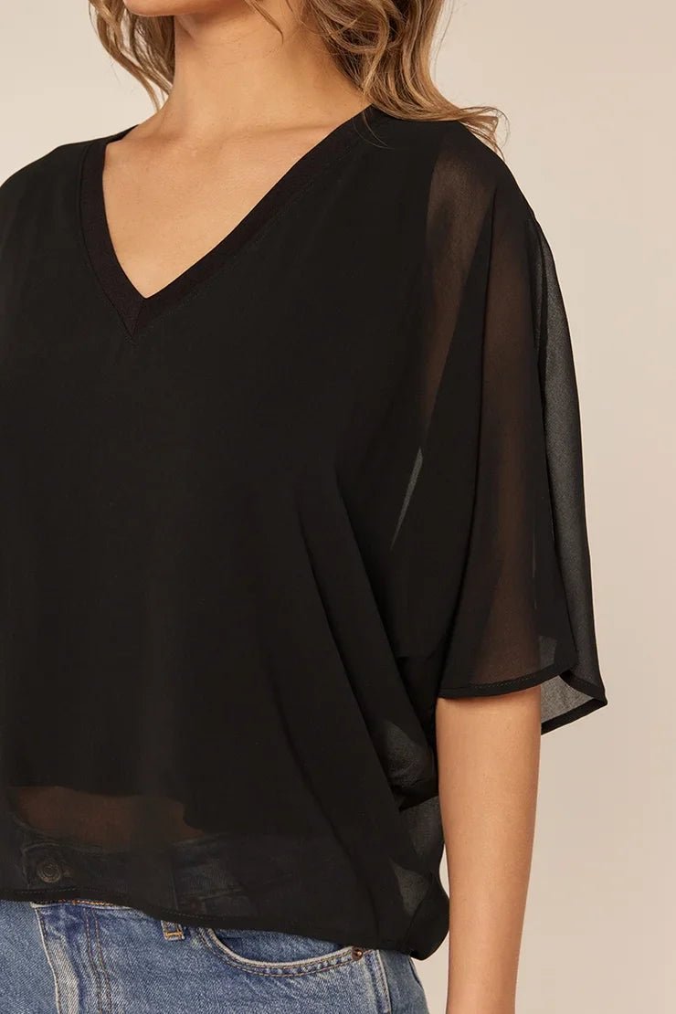 Chiffon Opal Top - Mainstream Boutique